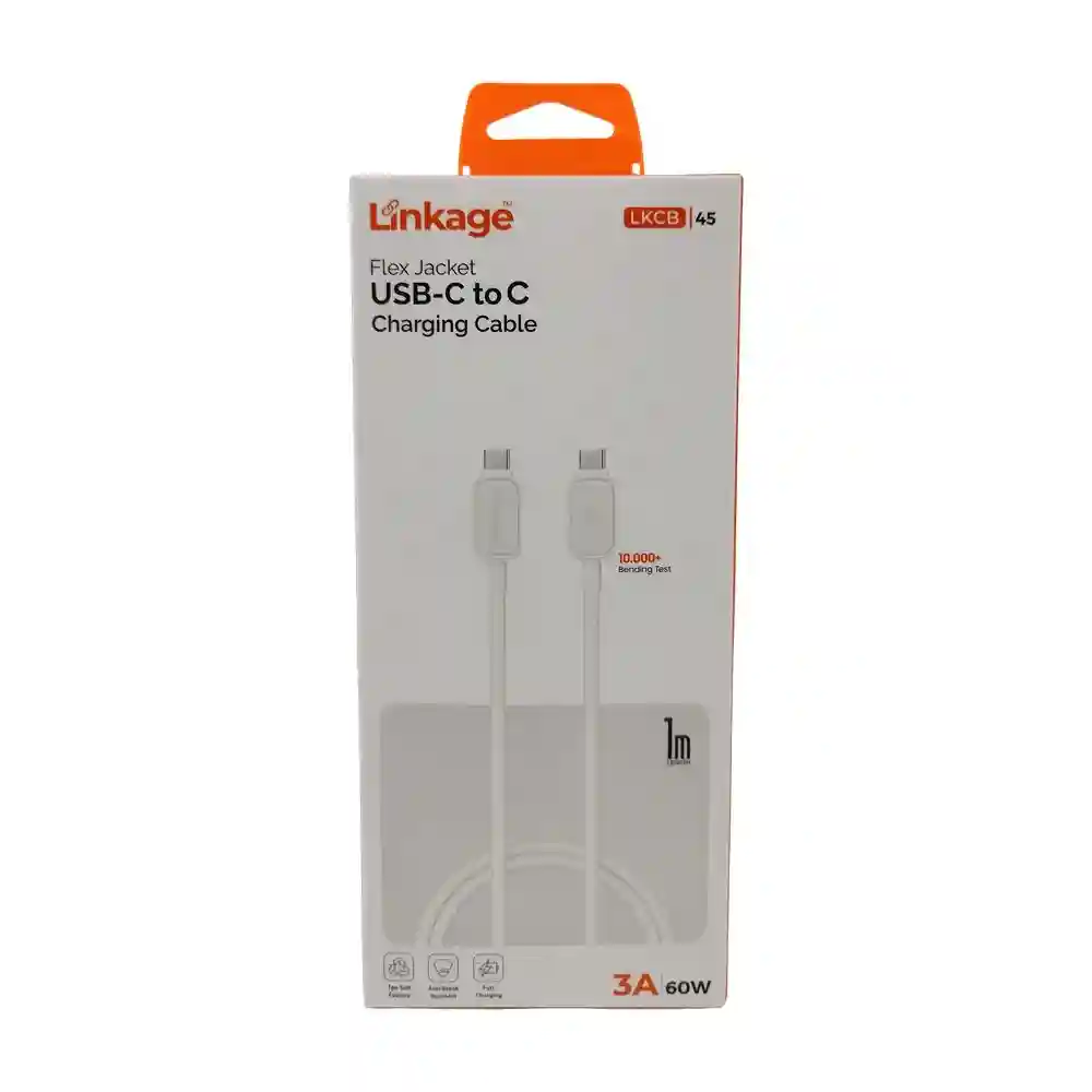 Linkage Lkcb-45 Hızlı Şarj Kablosu Usb-c To C 3A 60W