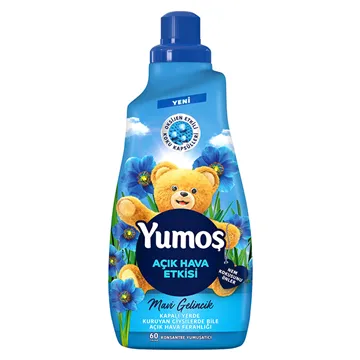 Yumoş Çamaşır Yumuşatıcısı Açık Hava Etkisi Mavi Gelincik 1440 Ml