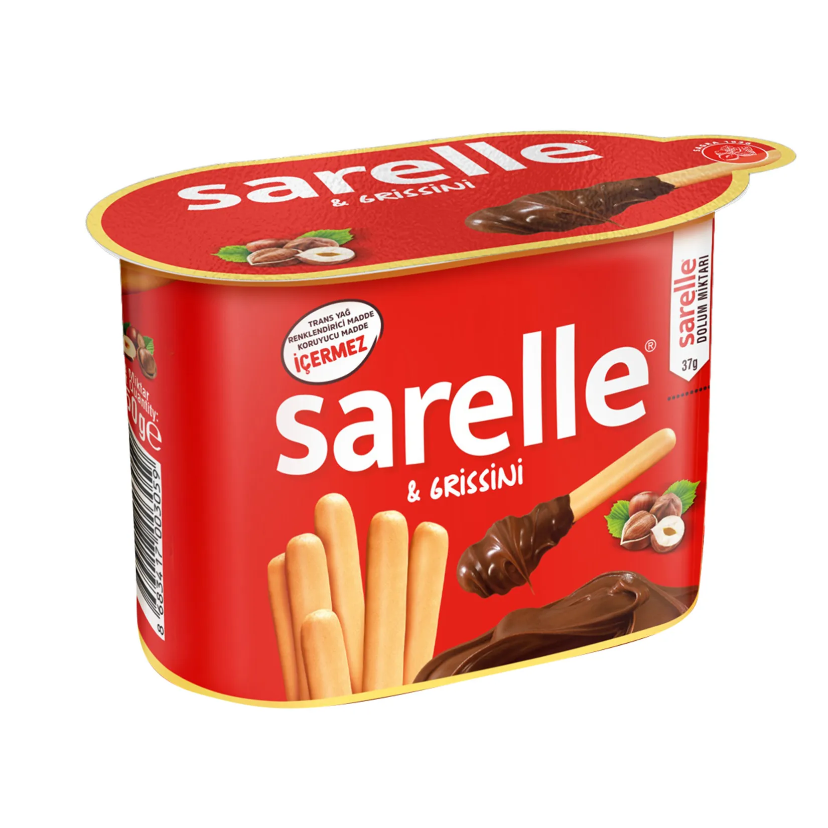 Sarelle Kakaolu Fındık Kremalı Grissini 50 G