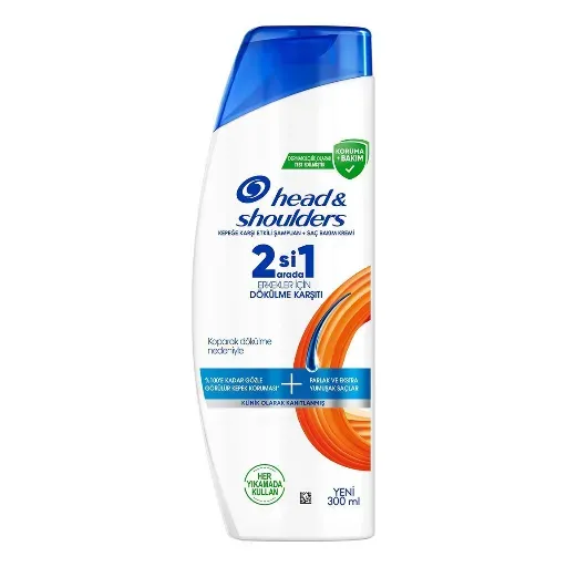 Head & Shoulders Erkekler Için Dökülme Karşıtı 2'Li 1 Arada Şampuan 300 Ml
