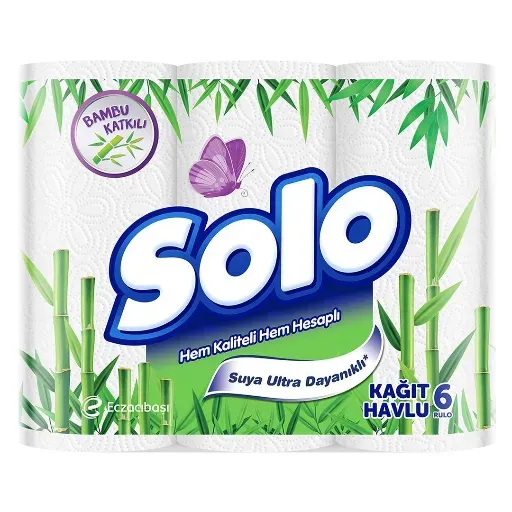 Solo Bambu Kağıt Havlu 6'Lı