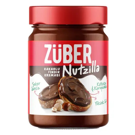 Züber Nutzilla Kakaolu Fındık Kreması 315 G