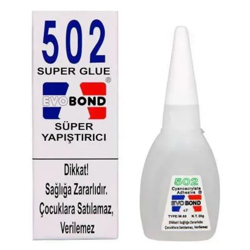 Evobond 502 Süper Yapıştırıcı 20 G
