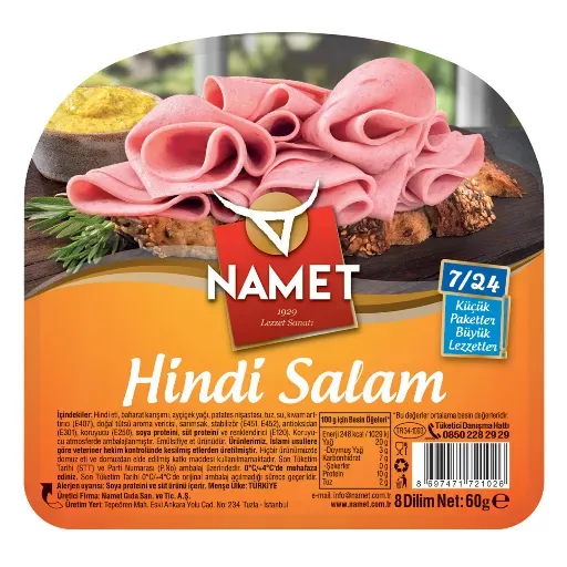 Namet 7/24 Hindi Salam 60 G