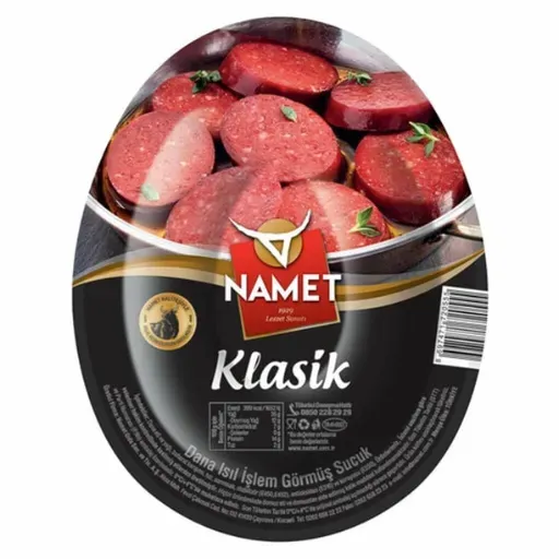 Namet Dana Isıl İşlem Görmüş Sucuk 200 G