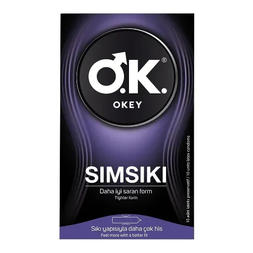 Okey Sımsıkı Prezervatif 10'Lu