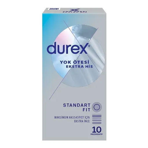 Durex Yok Ötesi Ekstra His Prezervatif 10'Lu