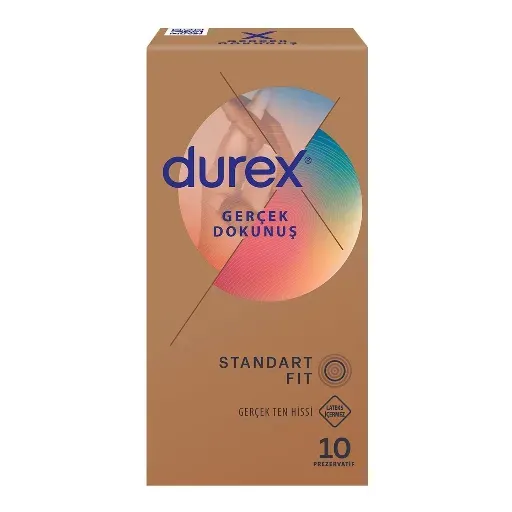 Durex Gerçek Dokunuş Prezervatif 10'Lu