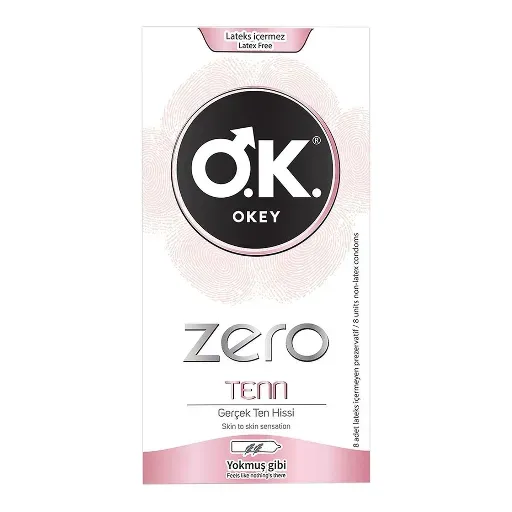 Okey Zero Tenn Prezervatif 8'Li