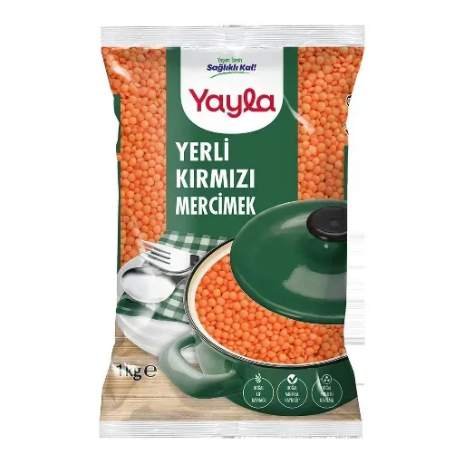 Yayla Kırmızı Mercimek 1 Kg