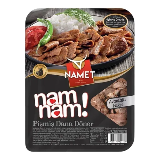 Namet Pişmiş Dana Döner 200 G