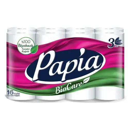 Papia Bio Care Tuvalet Kağıdı 16'Lı