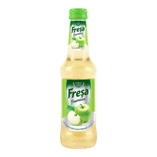 Freşa Premium Yeşil Elmalı Doğal Zengin Mineralli Gazlı İçecek 250 Ml