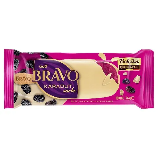 Golf Bravo Belçika Çikolatalı Karadut Sorbe 100 Ml