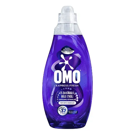 Omo Express Fresh Capcanlı Siyahlar Çamaşır Detarjanı 1480 Ml