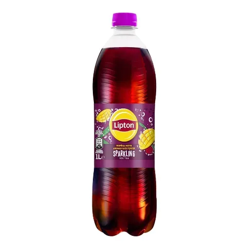 Lipton Tropikal Meyve Aromalı Sparkling Ice Tea 1 L