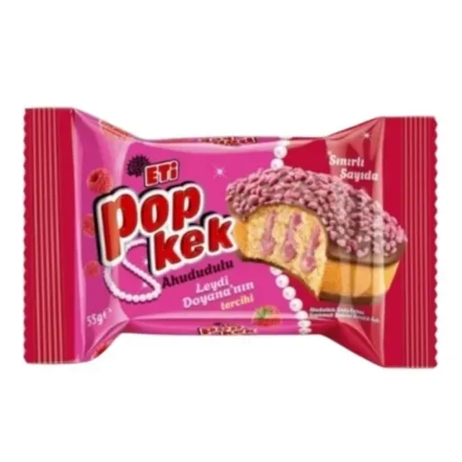 Eti Pop Kek Ahududulu Kek 55 G