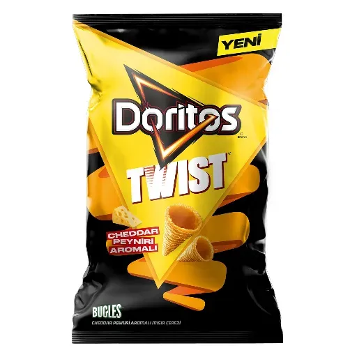 Doritos Twist Cheddar Peynirli Süper Boy Mısır Çerezi 115 G